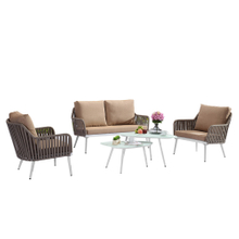 Outdoor Garden Patio Woven Rope Furniture And Chair
