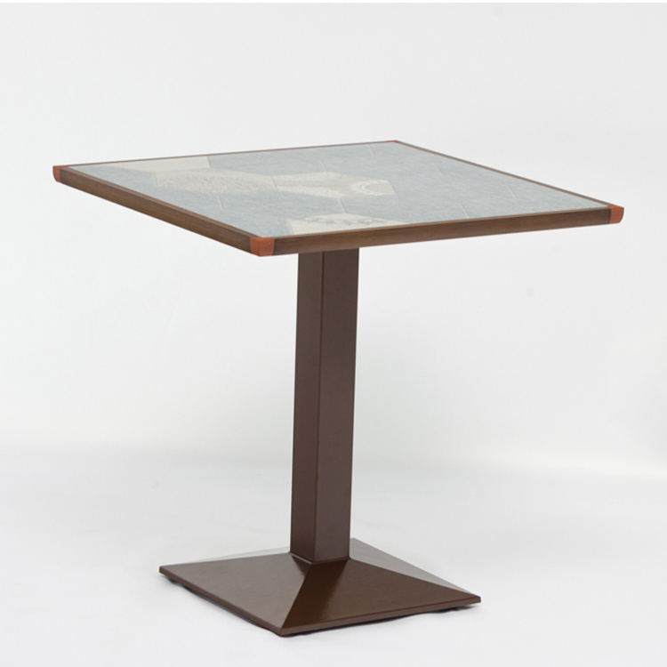 Patio Furniture Manufacturer Design Ceramic Tile Top Dining Table