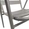 Outdoor New Design Garden For Sale Furniture Factory Aluminium Chair