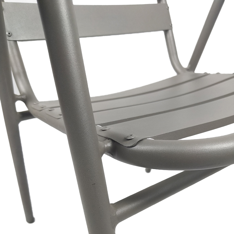 Outdoor New Design Garden For Sale Furniture Factory Aluminium Chair