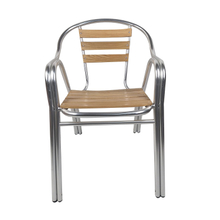 Modern Bistro Factory Restaurant Dining Solid Wood Seat Chairs