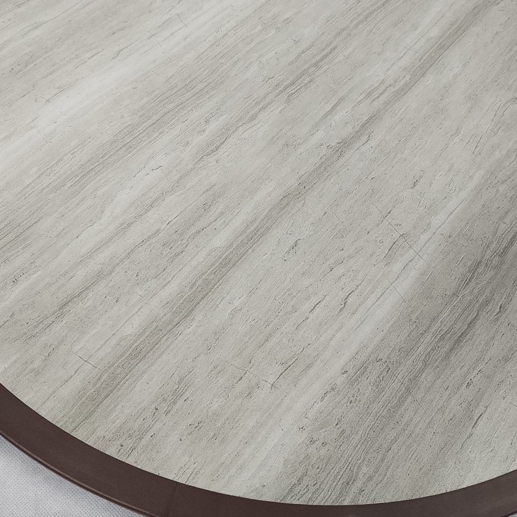 Bistro Round Ceramic Tile For Dining Table Top