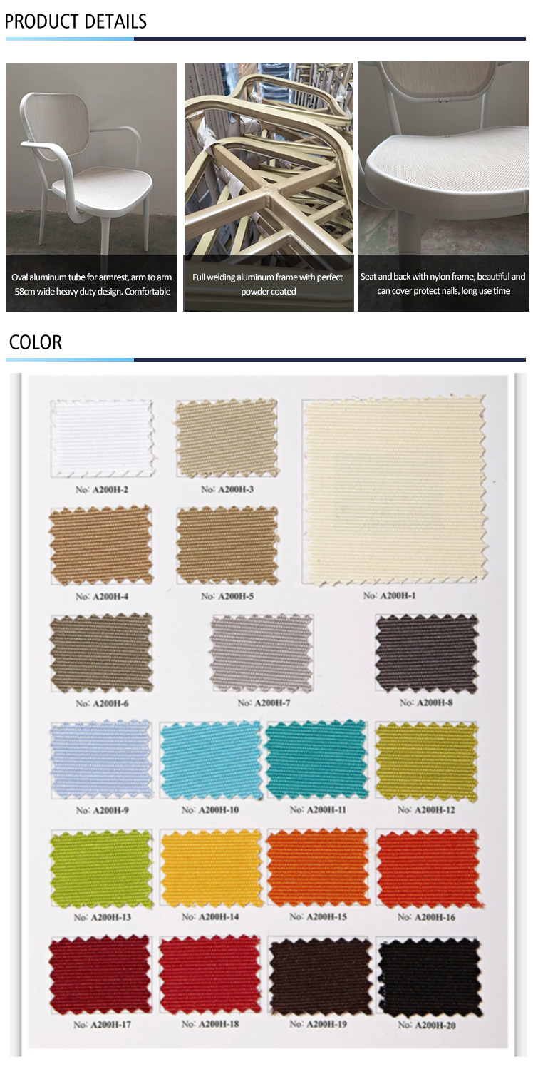 Aluminium textilene chair (13)