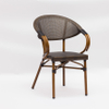 Wholesale Outdoor Restaurant Aluminum Textilene Bistro Chairs Design