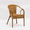 Modern Garden Hotel Beach Bar Aluminum Plastic Rattan Chair Suppliers