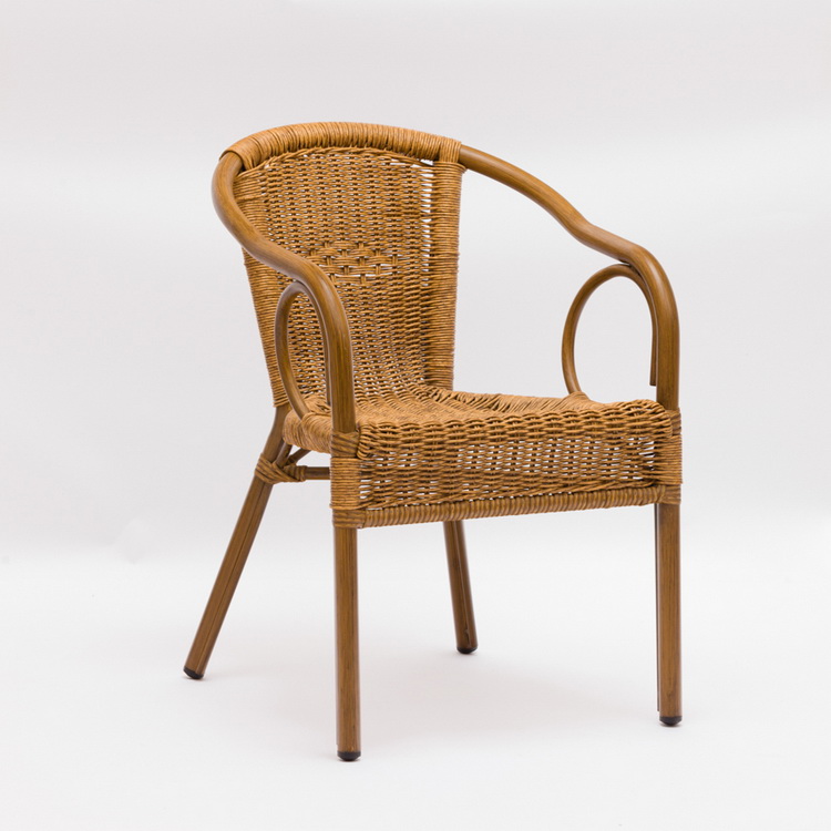 Modern Garden Hotel Beach Bar Aluminum Plastic Rattan Chair Suppliers