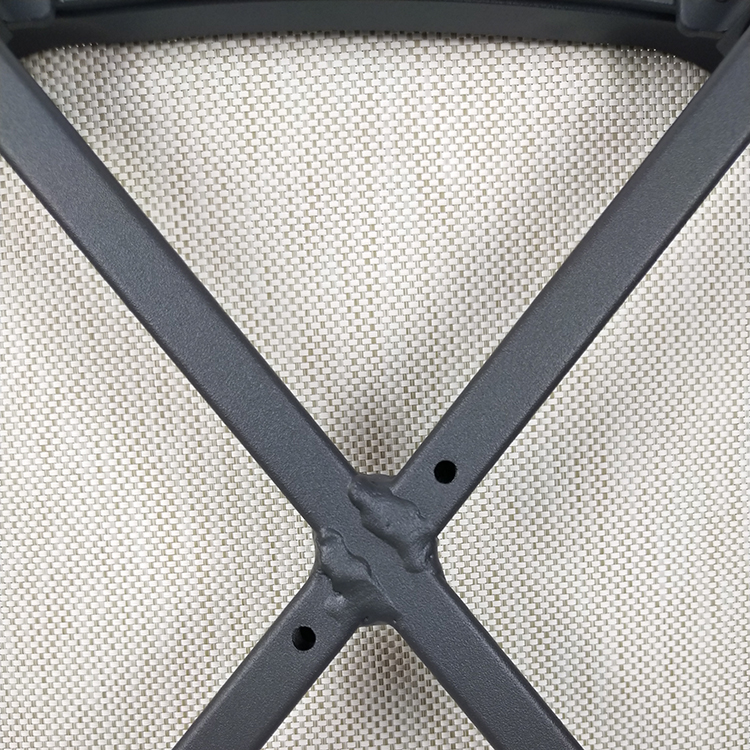 Garden Coffee Shop Restaurant Square Table And Textilene Chair Set