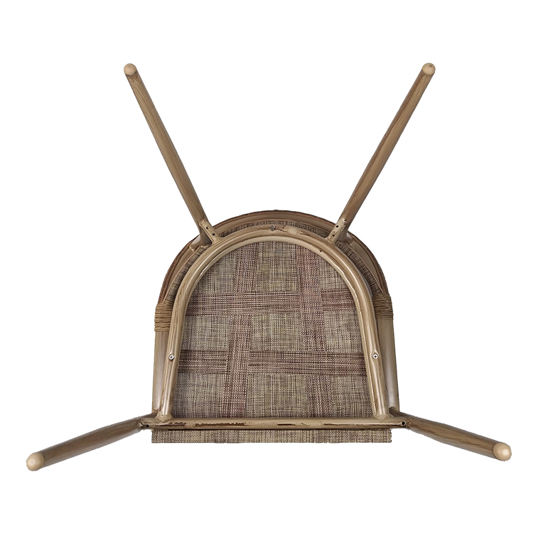 Outdoor Furniture Hotel Restaurant Metal And Fabric Dining Chairs