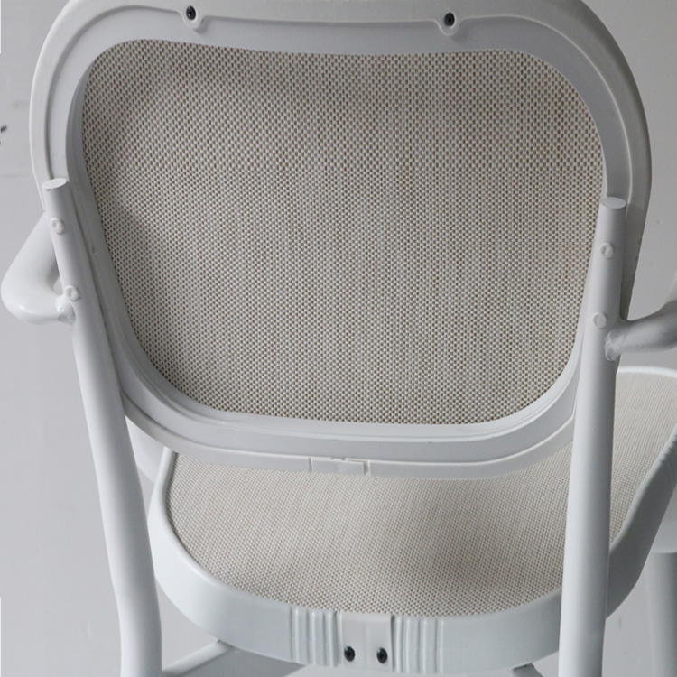 Aluminium Outdoor Restaurant Textilene Arm Chair Manufacturer