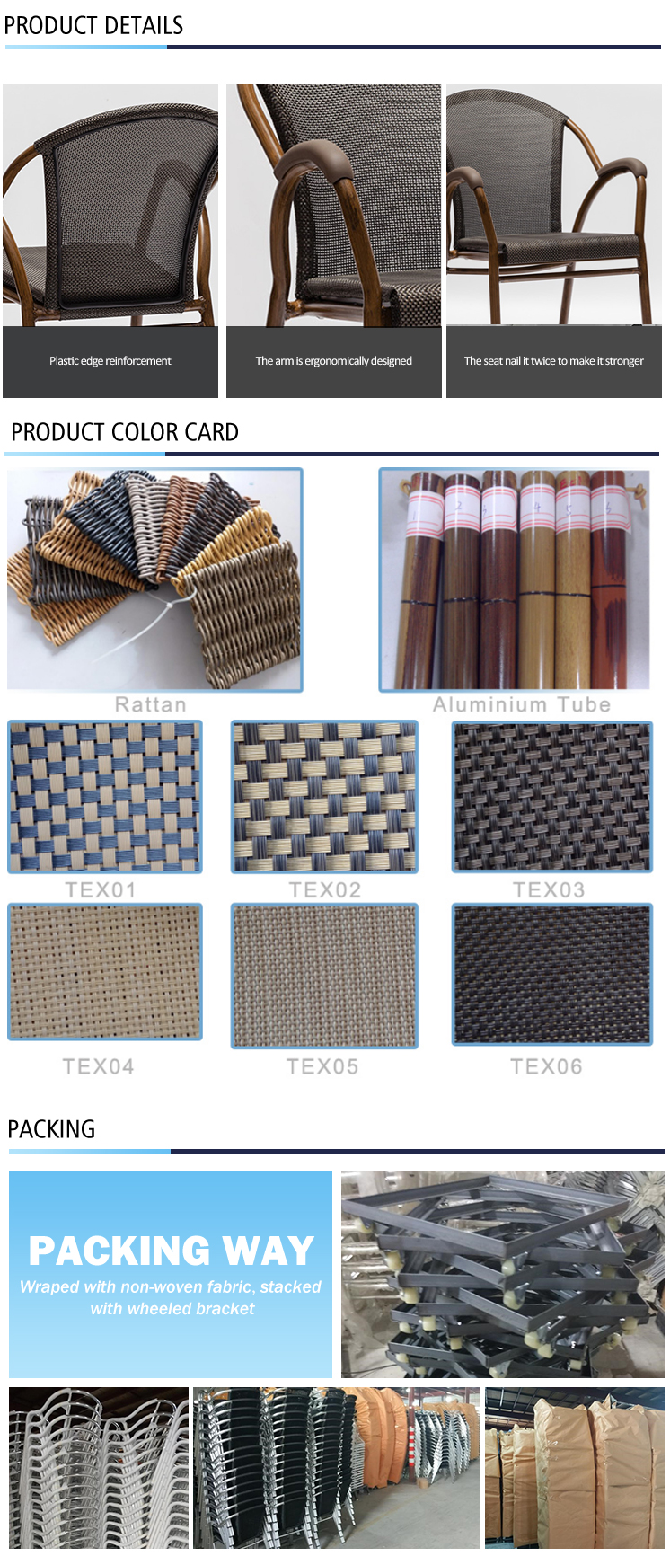 Outdoor garden chair