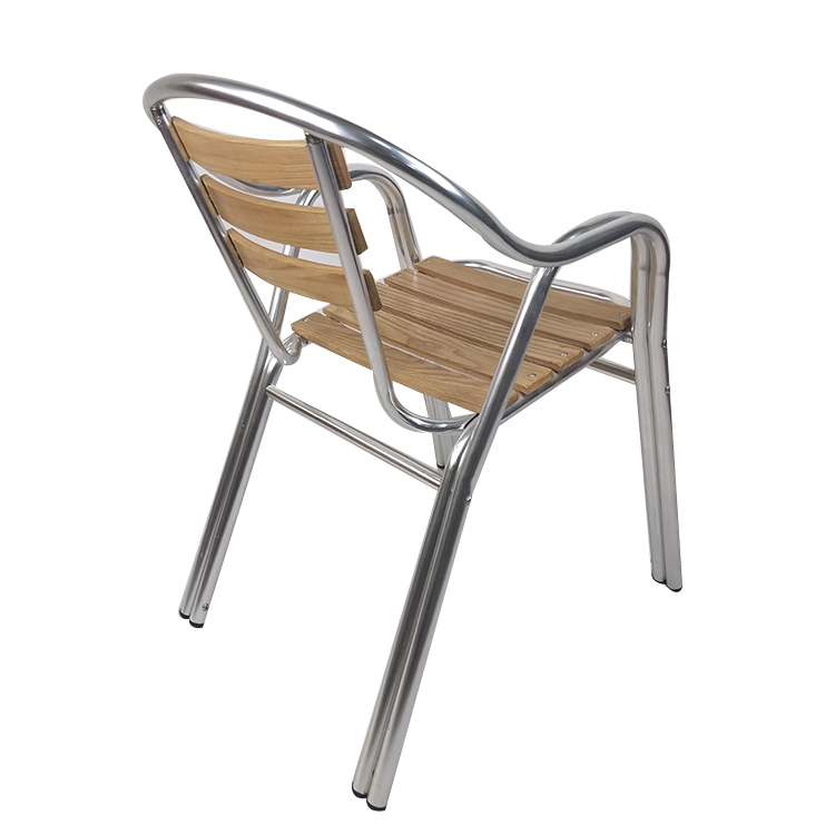 Modern Bistro Factory Restaurant Dining Solid Wood Seat Chairs