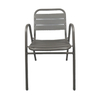 Outdoor New Design Garden For Sale Furniture Factory Aluminium Chair
