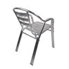 Outdoor Patio Dining Cafe Cheap Frame With Cushions Aluminum Chairs