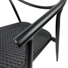 Patio Outdoor Bistro Room Ceramic Tile Top Dining Table Set