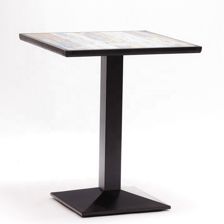 Patio Furniture Manufacturer Design Ceramic Tile Top Dining Table