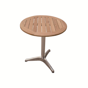 Outdoor Beach Bistro Round Top Solid Wood Dining Table