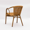 Modern Garden Hotel Beach Bar Aluminum Plastic Rattan Chair Suppliers