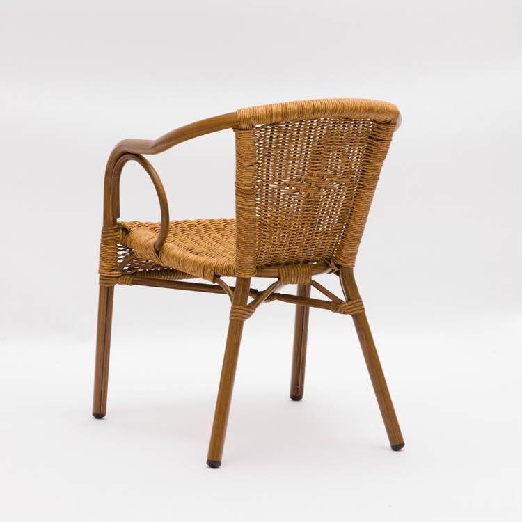 Modern Garden Hotel Beach Bar Aluminum Plastic Rattan Chair Suppliers