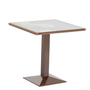 Patio Furniture Manufacturer Design Ceramic Tile Top Dining Table
