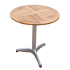 Outdoor Beach Bistro Round Top Solid Wood Dining Table