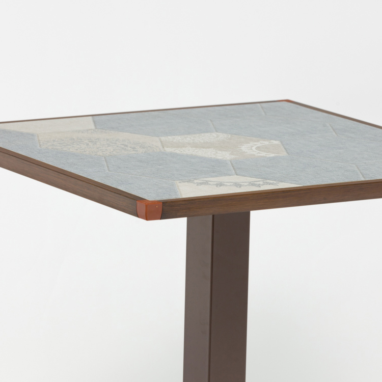 Patio Furniture Manufacturer Design Ceramic Tile Top Dining Table