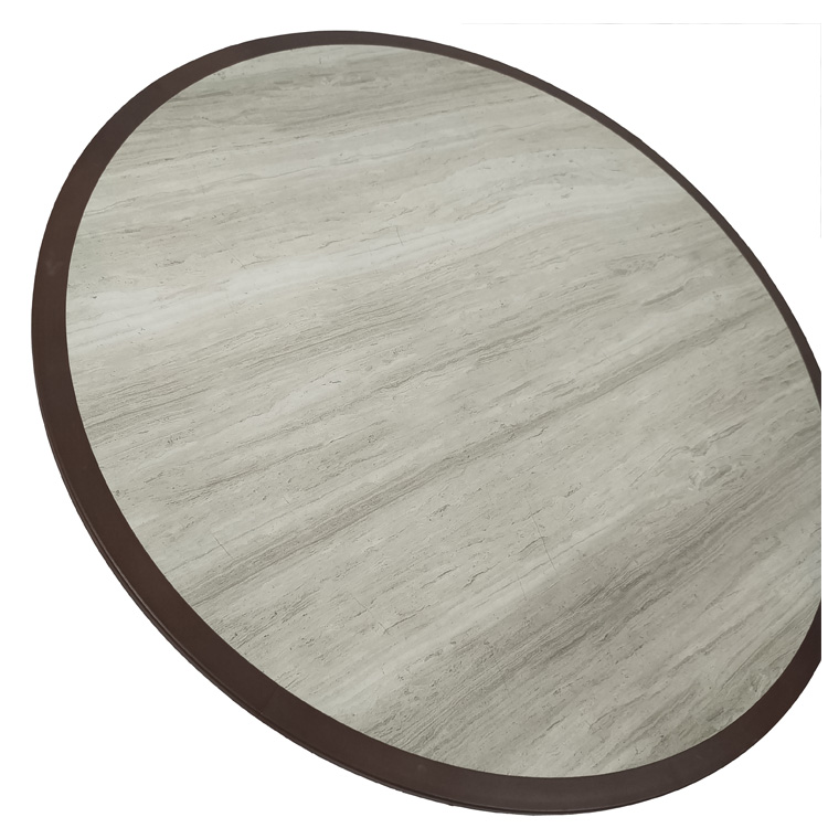 Bistro Round Ceramic Tile For Dining Table Top