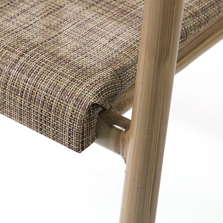 Bistro Bar Height Restaurant Aluminum Textilene Mesh Patio Chair