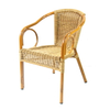 Modern Garden Hotel Beach Bar Aluminum Plastic Rattan Chair Suppliers