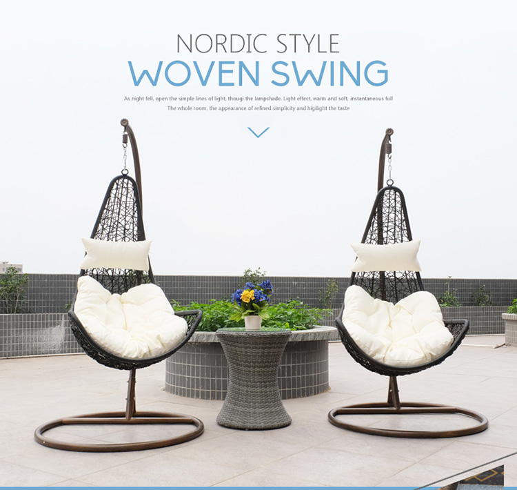 hanging wicker chair