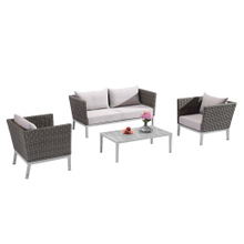 Outdoor Corner Sectional Rattan Sofa Set