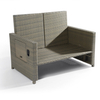 Cheap Plastic Rattan Folding Garden Sun Loungers