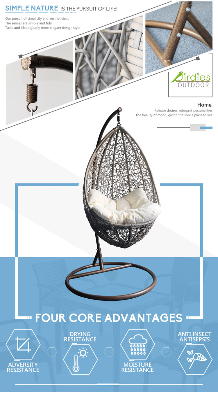 hanging egg chair outdoor