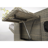 Cheap Plastic Rattan Folding Garden Sun Loungers