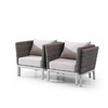 Outdoor Corner Sectional Rattan Sofa Set