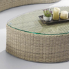 Cheap Small 2 Seater Rattan Garden Corner Sofa Set Sale