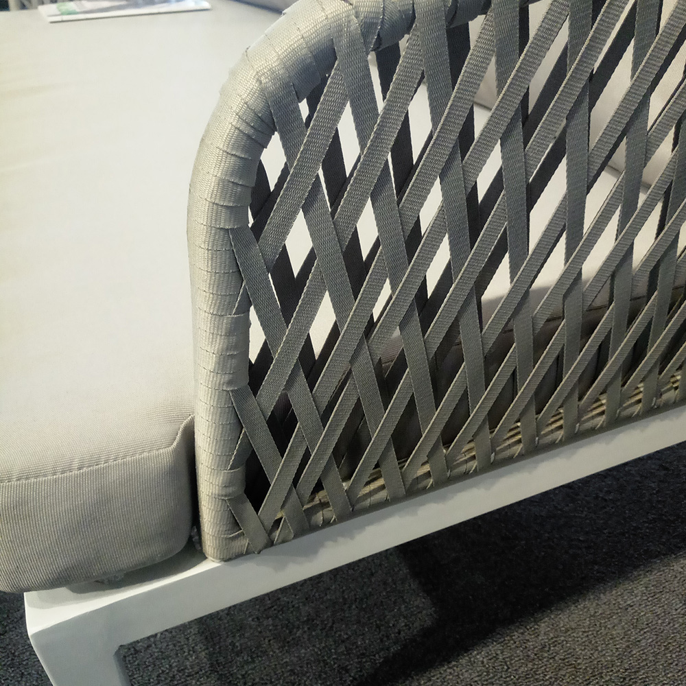Outdoor Small Patio Metal Wicker Sectional Couch Sofa Sale