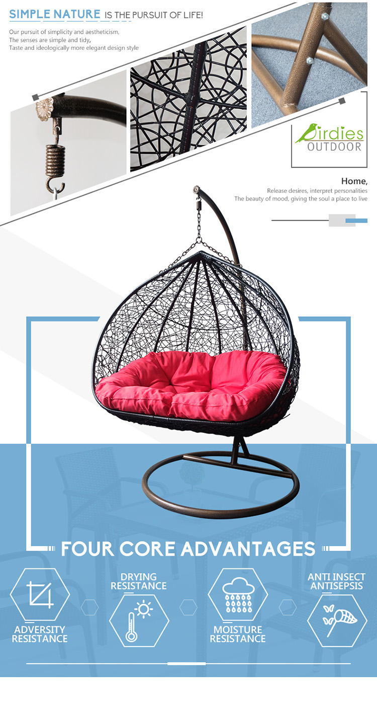 3 seater garden swing