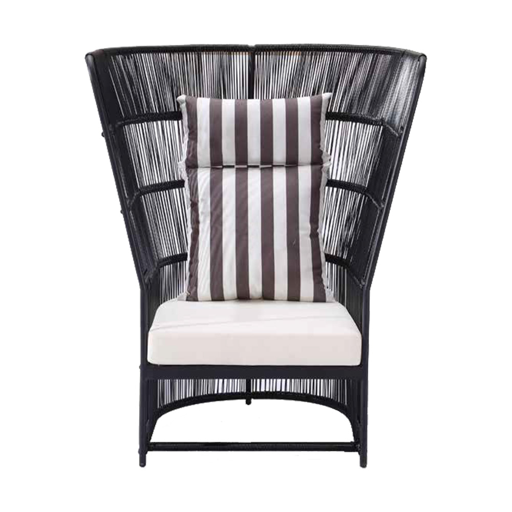 Outdoor Garden Rattan Corner Sofa Bed Furniture Set Sale