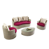 Cheap Small 2 Seater Rattan Garden Corner Sofa Set Sale